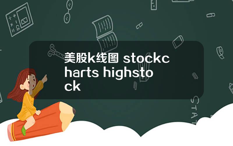 美股k线图 stockcharts highstock